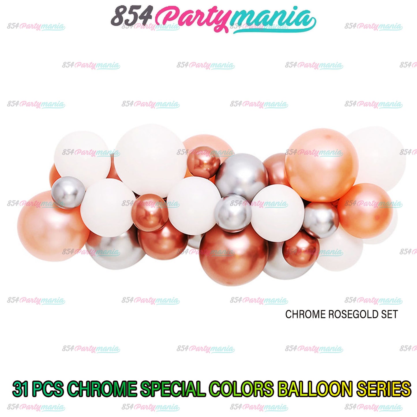 SPECIAL COLORS BALLOON GARLAND SET [sold by 10's]