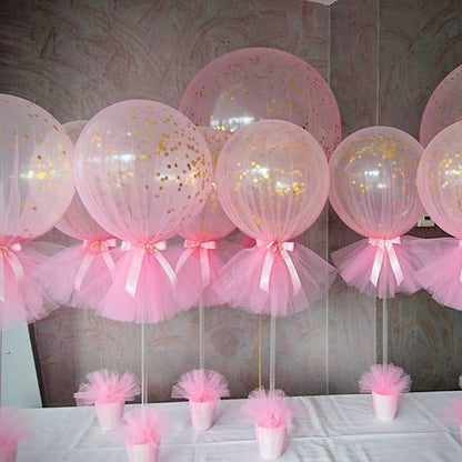 Clear Transparent Bobo Balloons and DIY Stickers