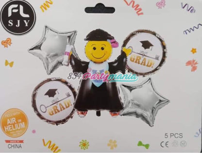 5in1 Balloon Set Graduation (sold by 10's)