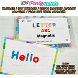 MAGNETIC ALPHABET WITH CASE
