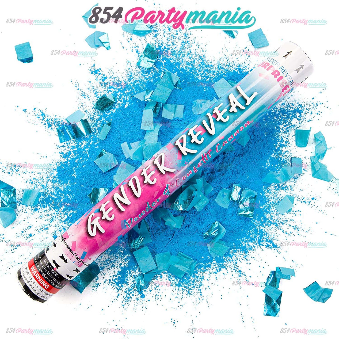 GENDER REVEAL SMOKE POPPERS 30CM