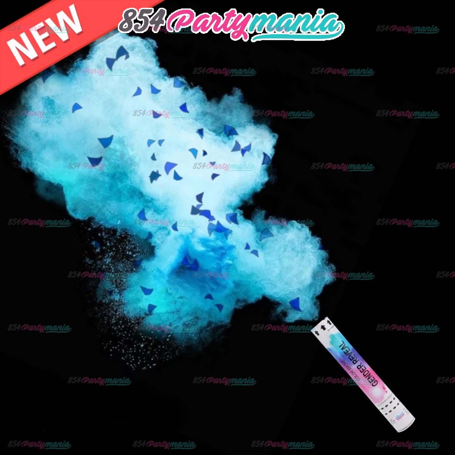 GENDER REVEAL SMOKE POPPERS 30CM