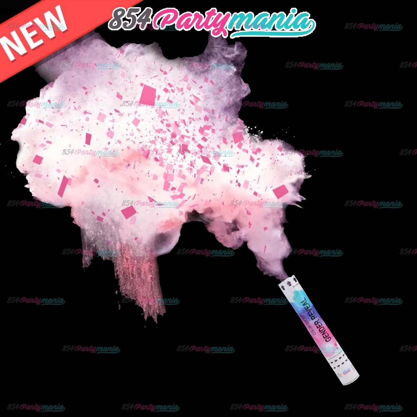 GENDER REVEAL SMOKE POPPERS 30CM