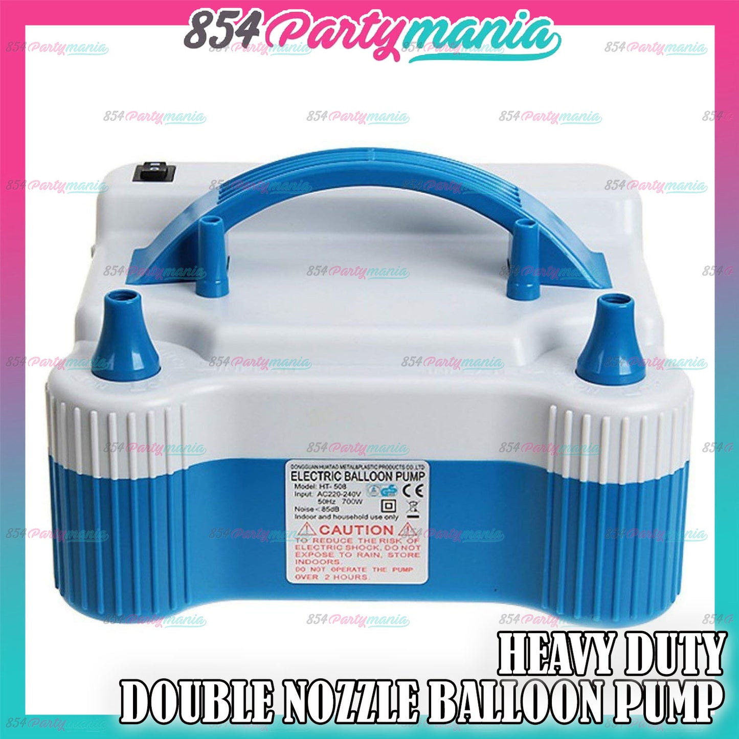 DOUBLE NOZZLE ELECTRIC BALLOON PUMP HT-508