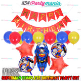 Superman Birthday Party Bundle Set (sold by 10's)
