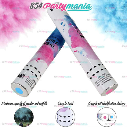 GENDER REVEAL SMOKE POPPERS 30CM