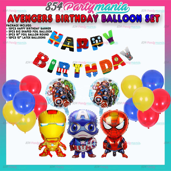 AVENGERS PARTY BUNDLE SET (sold by 10's)
