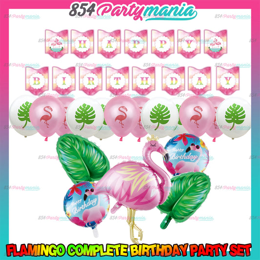 Flamingo Birthday Party Bundle Set  (sold by 10's)