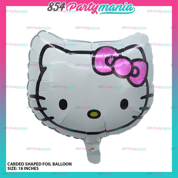 Shaped Foil Balloon Hello Kitty (sold by 10's)