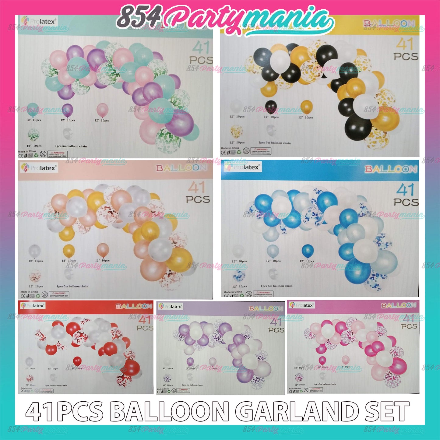 41pcs Balloon Garland Set