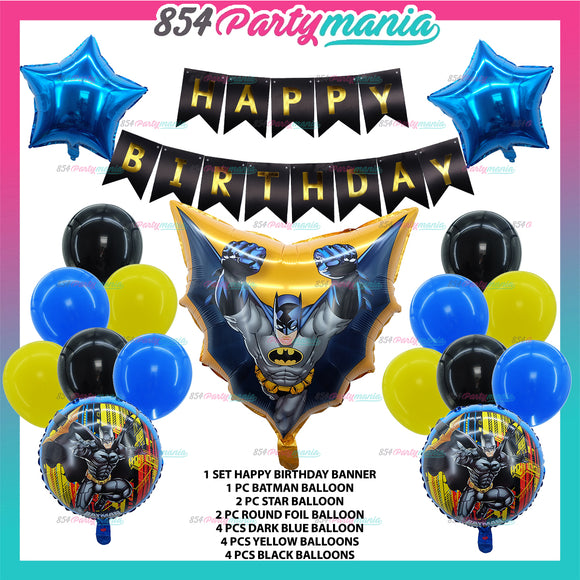 Batman Party Bundle Set (sold by 10's)