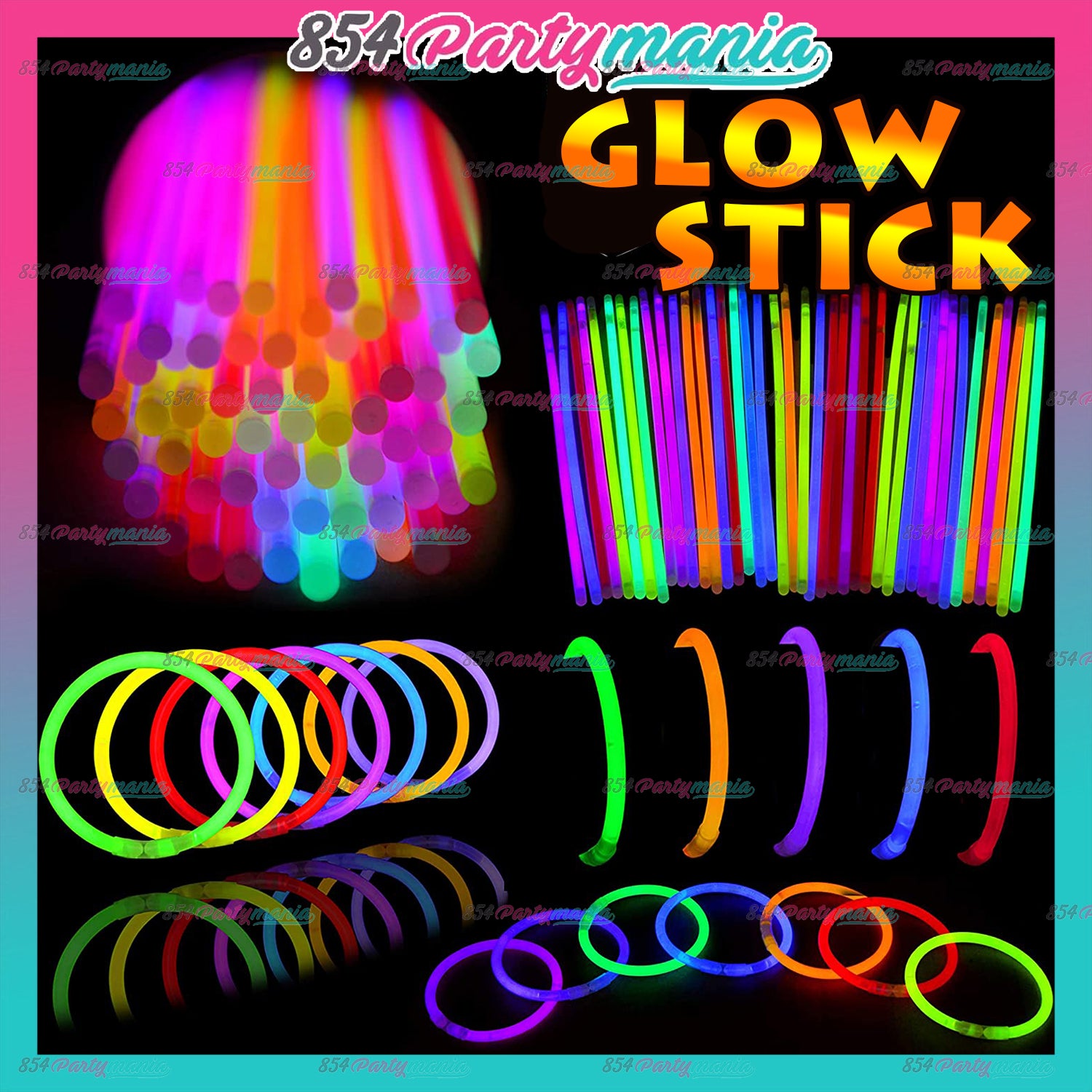 Glowstick 50pcs – 854Partymania