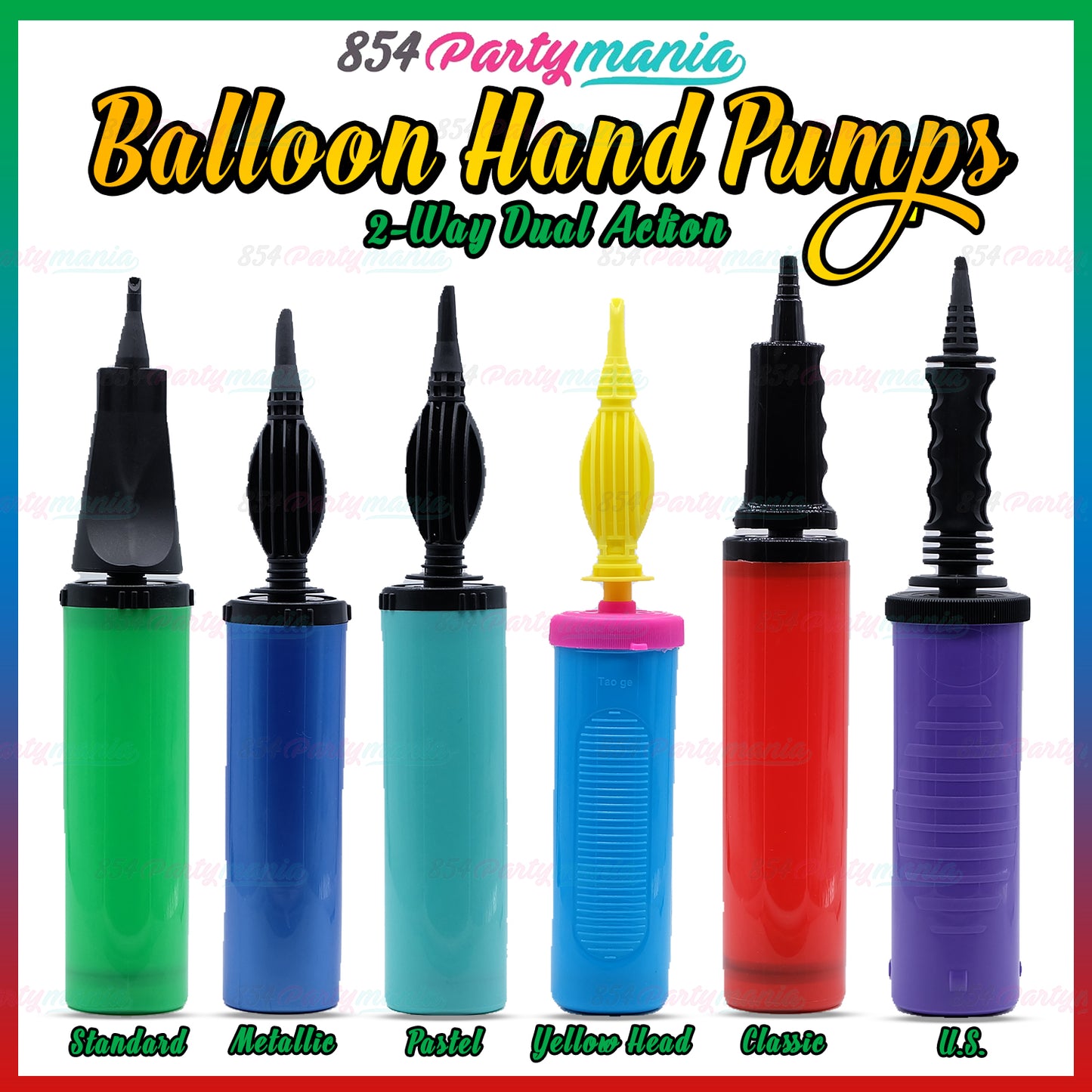 BALLOON HAND PUMP (10pcs min)