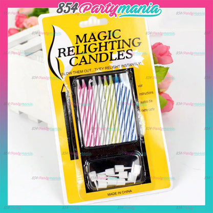 MAGIC RELIGHTING CANDLE (sold by 24's)