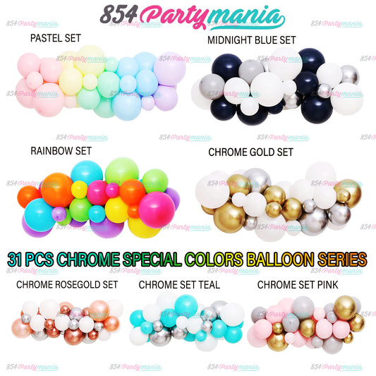 SPECIAL COLORS BALLOON GARLAND SET [sold by 10's]