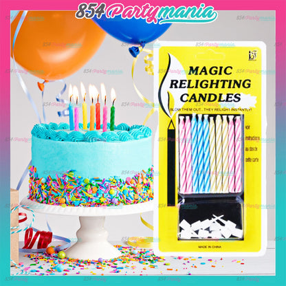 MAGIC RELIGHTING CANDLE (sold by 24's)