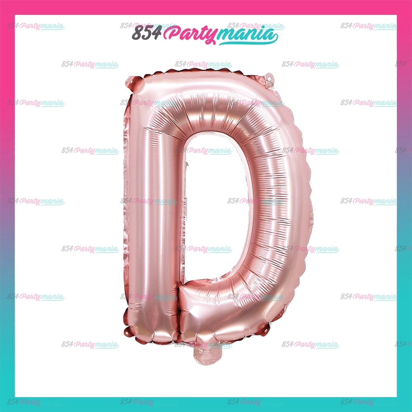 Letter Foil Balloon Rosegold 16" (sold by 10's) BRAND: PROLATEX