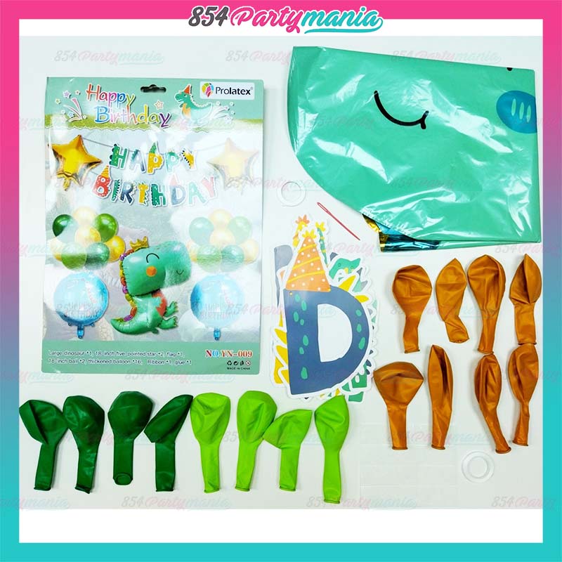 DINOSAUR COMPLETE BIRTHDAY SET