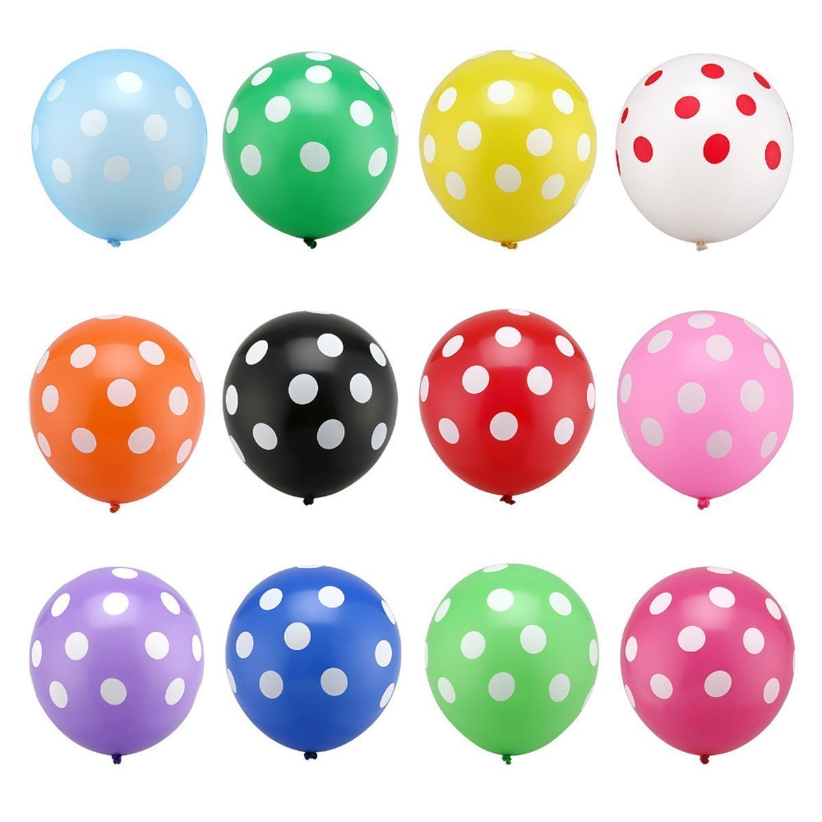 Fullprint Polka Dotted Balloons (3bags min)