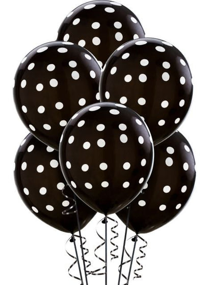 Fullprint Polka Dotted Balloons (3bags min)