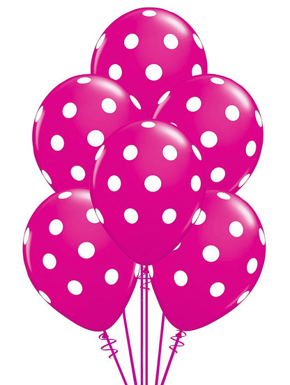 Fullprint Polka Dotted Balloons (3bags min)