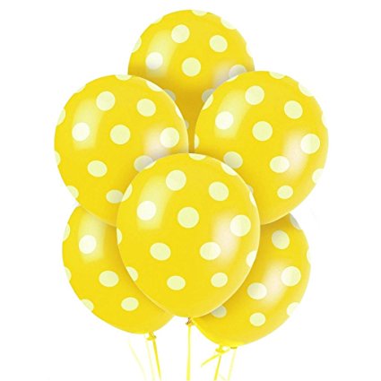 Fullprint Polka Dotted Balloons (3bags min)