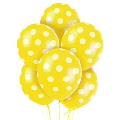 Fullprint Polka Dotted Balloons (3bags min)