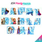 Happy Birthday Letter Banner Disney Character (sold by 12's)