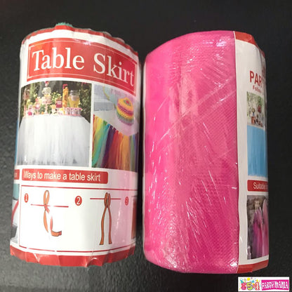 TABLE SKIRT Tulle DIY 50yards (5pcs min)