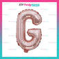 Letter Foil Balloon Rosegold 16" (sold by 10's) BRAND: PROLATEX