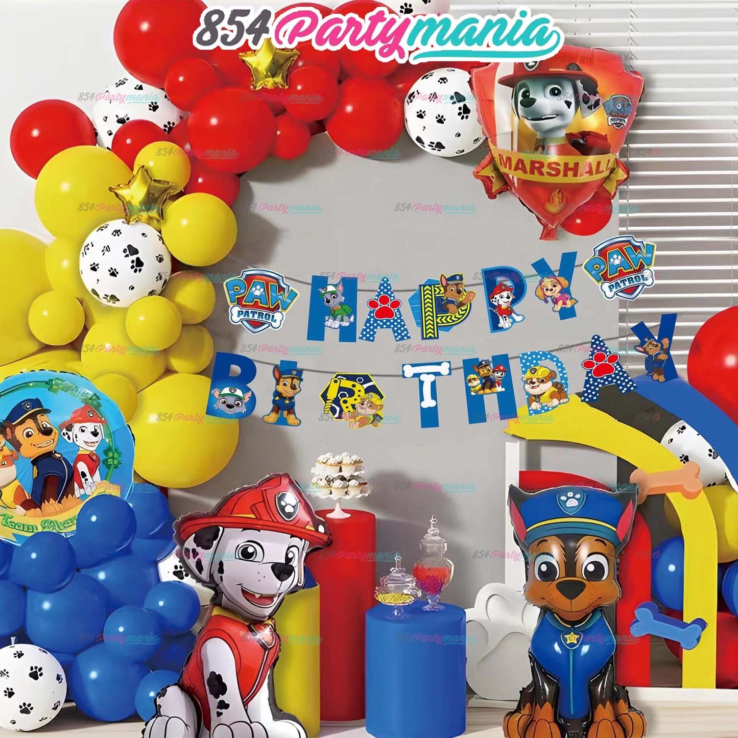 PAW PATROL BALLOON GARLAND SET-HY02031