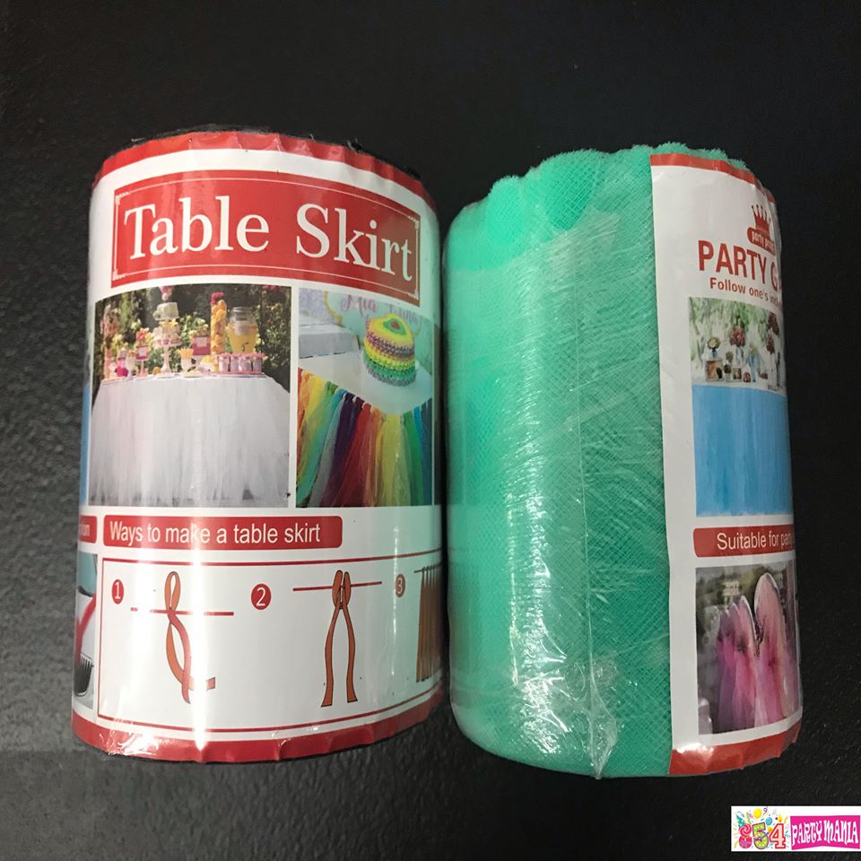 TABLE SKIRT Tulle DIY 50yards (5pcs min)