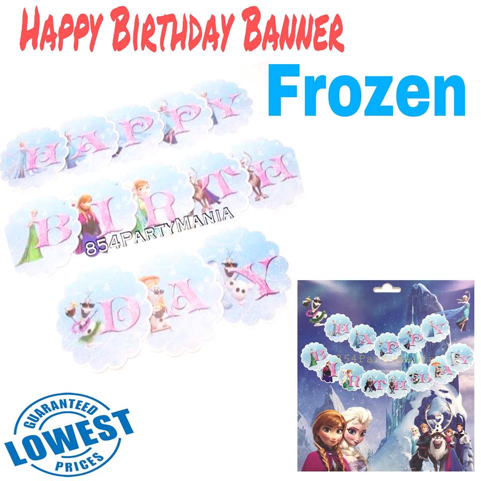 Happy Birthday Banner Disney