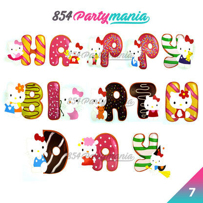 Happy Birthday Letter Banner Disney Character (sold by 12's)