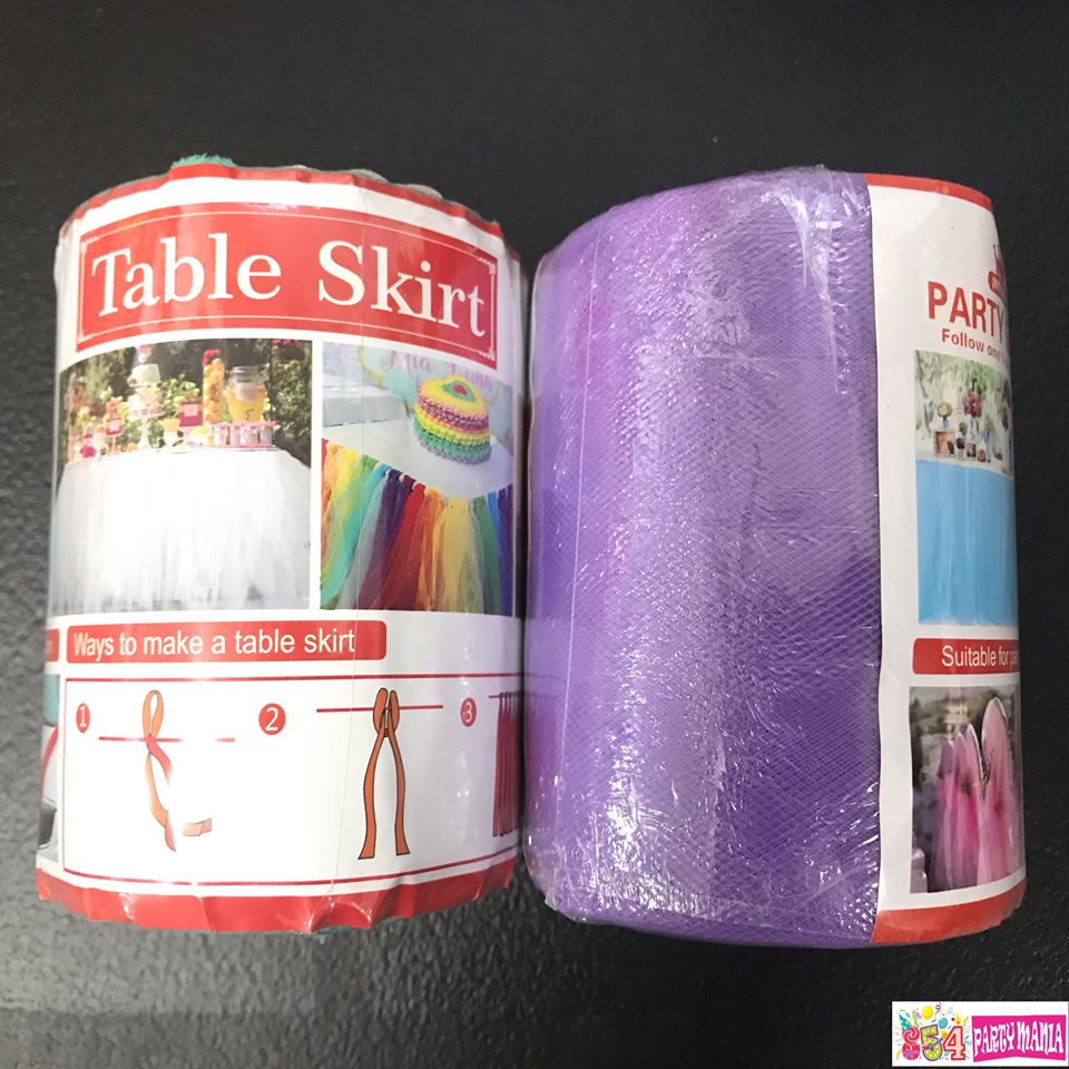 TABLE SKIRT Tulle DIY 50yards (5pcs min)