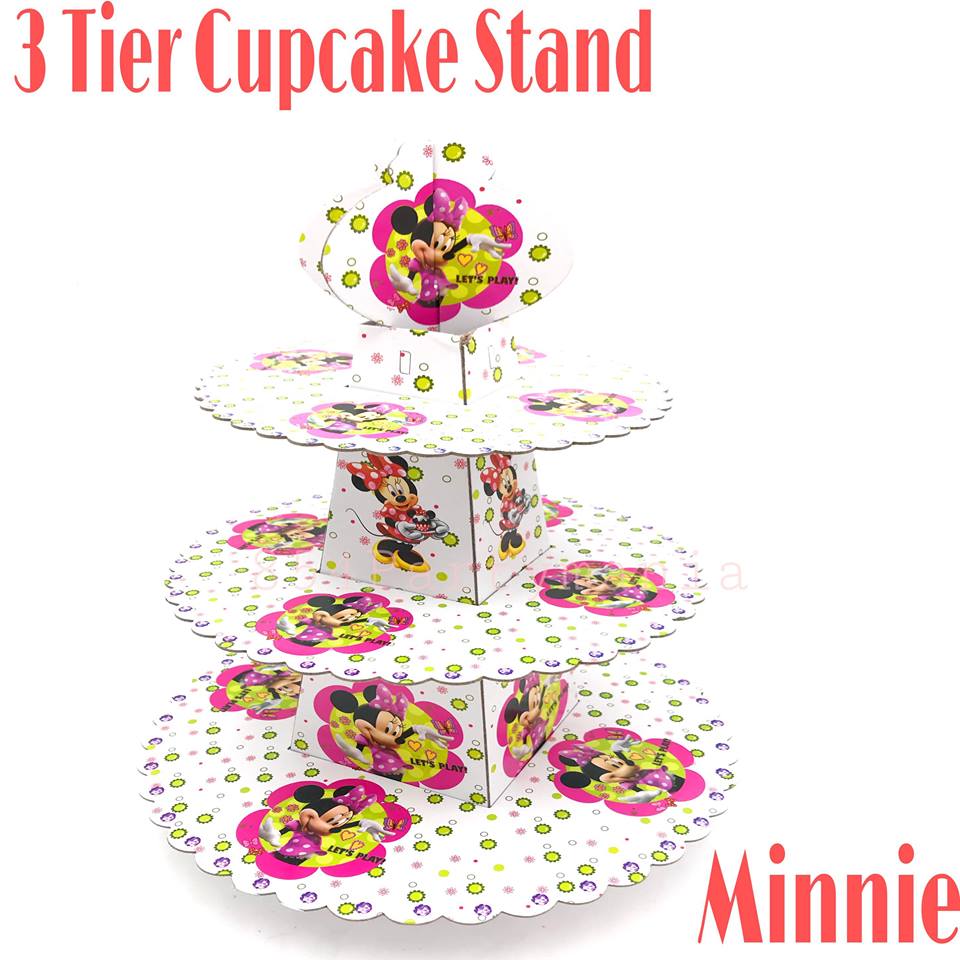 Cupcake Stand 3 tier board (10pcs min)