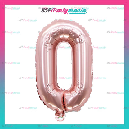 Letter Foil Balloon Rosegold 16" (sold by 10's) BRAND: PROLATEX