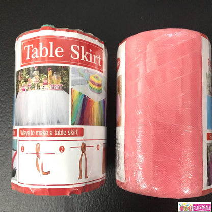 TABLE SKIRT Tulle DIY 50yards (5pcs min)