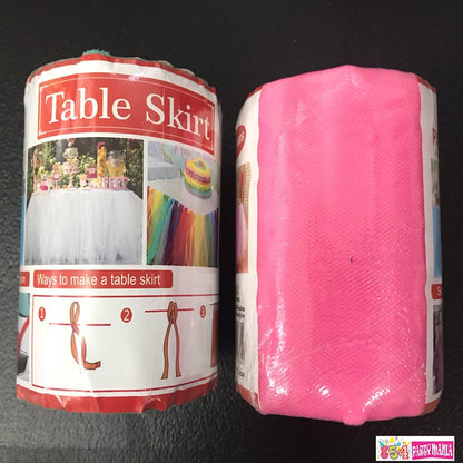 TABLE SKIRT Tulle DIY 50yards (5pcs min)