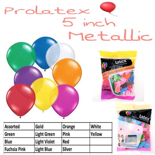 Prolatex 5 inch Metallic