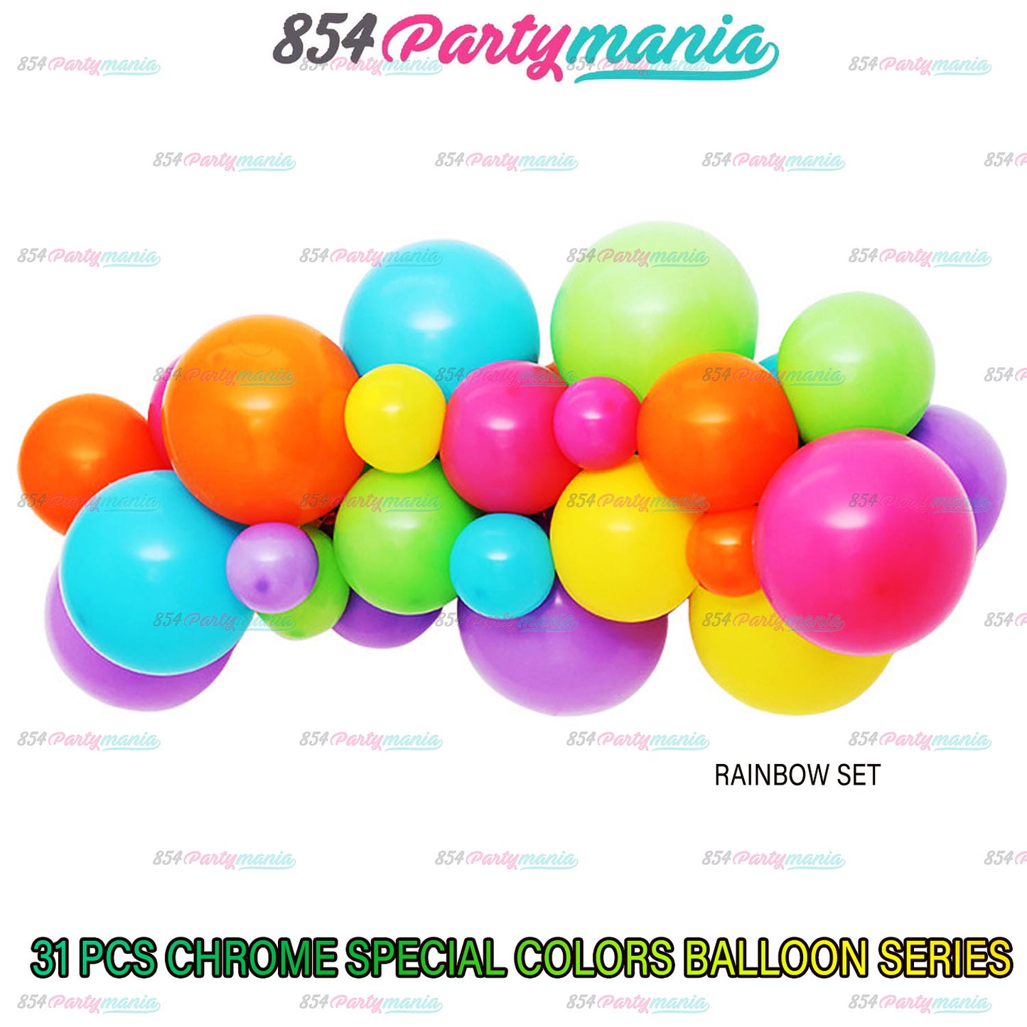 SPECIAL COLORS BALLOON GARLAND SET [sold by 10's]