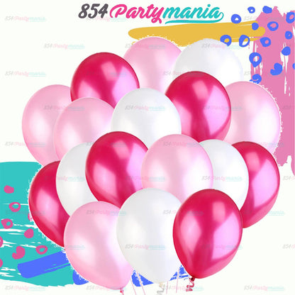 Tri Color Prolatex Balloons 30pcs 3in1 Balloon Set (sold by 5pck)