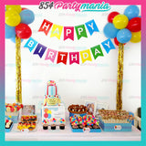 HB BANNER WITH WHITE PRINT MIX (sold by 12's)