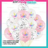 13 IN 1 Balloon Sets Unicorn (sold by 10's)