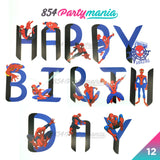 Happy Birthday Letter Banner Disney Character (sold by 12's)