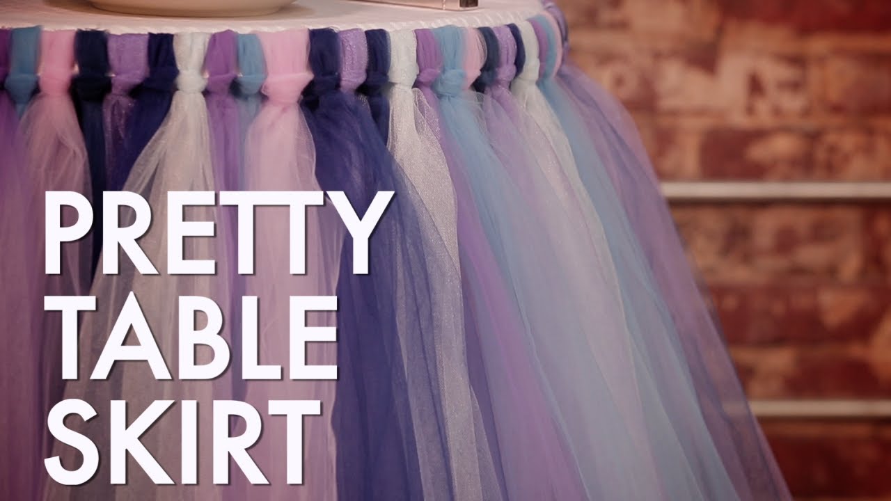 TABLE SKIRT Tulle DIY 50yards (5pcs min)