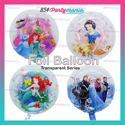 Foil Balloon Transparent Series (sold by 50's)