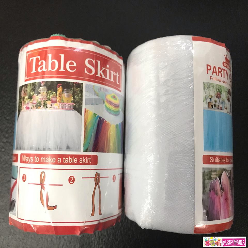 TABLE SKIRT Tulle DIY 50yards (5pcs min)