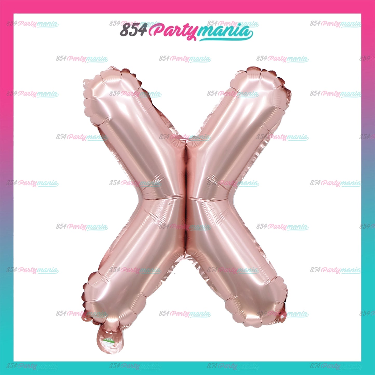 Letter Foil Balloon Rosegold 16" (sold by 10's) BRAND: PROLATEX